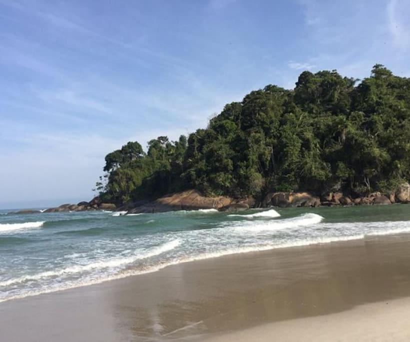 Casa Amarela Prumirim Ubatuba Esterno foto